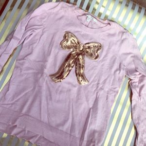 LC Lauren Conrad pink sweater